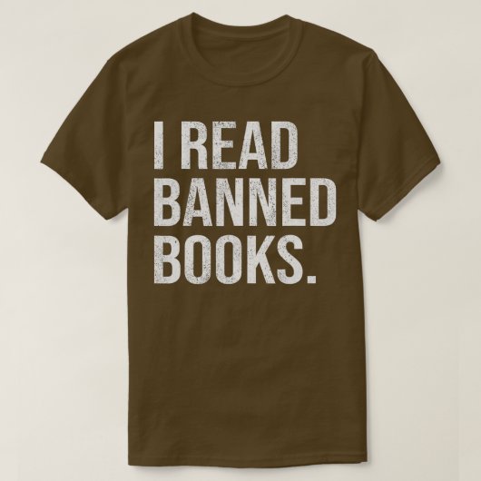 本を禁止するのは良い日だ読よ – 私はバ読ン Tシャツ (デザイン正面)