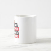 本を禁止素晴らしする日読だ コーヒーマグカップ (中央)