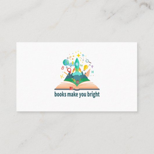 本を読むと目が覚める 名刺 (裏面)