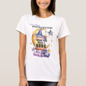 本を読むと魔法が起こる Tシャツ (正面)