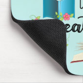 本を読むには完璧読な素晴らし日だ マウスパッド (コーナー)