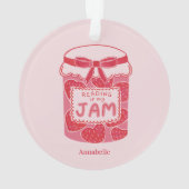 本を読むのが私の趣味です 本好き オーナメント (裏面)