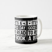 本を読むのに良い日 マグカップ (正面右)