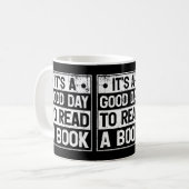 本を読むのに良い日 マグカップ (正面左)