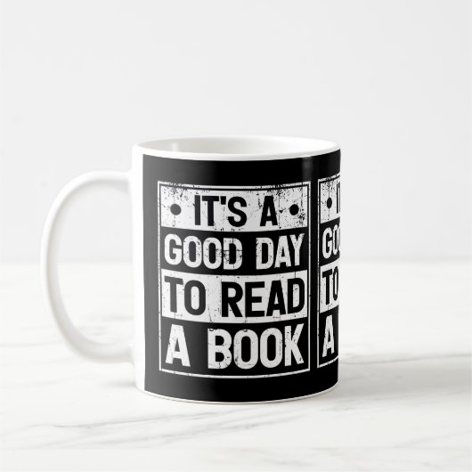 本を読むのに良い日 マグカップ (左)