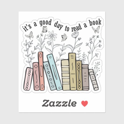 本を読むのは良い読日だ シール (シート)