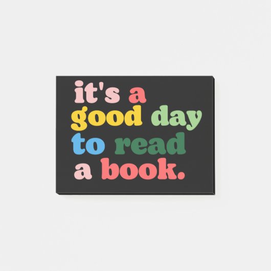 本を読むのは良読い日だ ポストイット (正面)