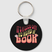 本を読む良い日読だ キーホルダー (正面)