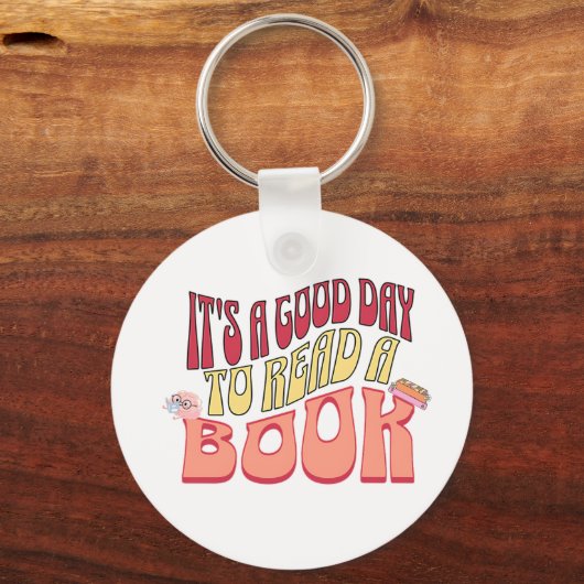 本を読む良い日読だ キーホルダー (裏面)