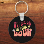 本を読む良い日読だ キーホルダー (正面)