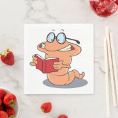 本を読む虫くん スタンダードランチョンナプキン (インサイチュ)
