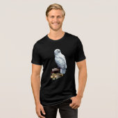 本を読む トライブレンドTシャツ (正面全面)