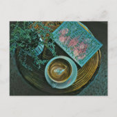 本を読め。コーヒーを飲め。 ポストカード (正面)