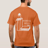 本を読もう Tシャツ (裏面)