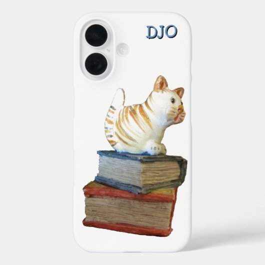 本を読んでとねこにせがまれる Case-Mate iPhoneケース (裏面)