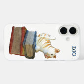 本を読んでとねこにせがまれる Case-Mate iPhoneケース (裏面 (横))