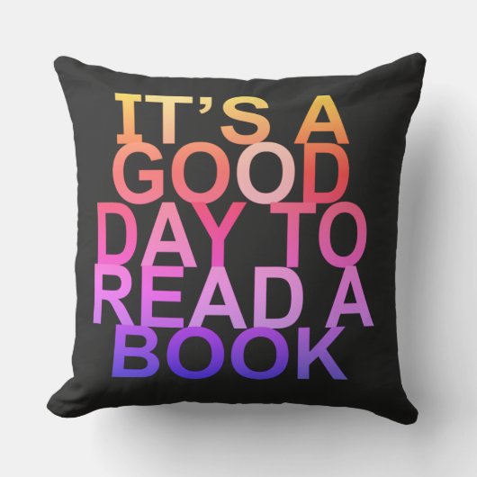 本を読んでよい日読だ クッション (正面)