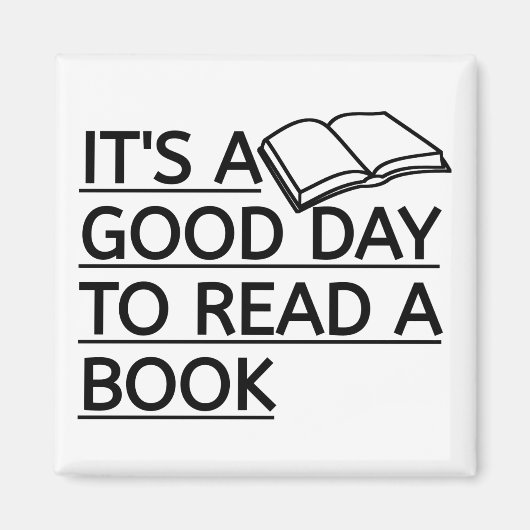 本を読んでよい日読だ マグネット (正面)