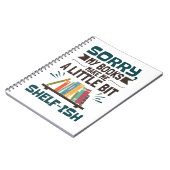 本を読んで少し気の抜けた本好きになって残念 ノートブック (左側)