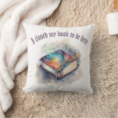 本を閉じて来た クッション (ブランケット)