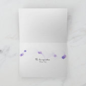 本を開いたコーヒー カード (内部)