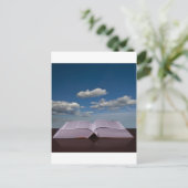 本を開けて下さい ポストカード (スタンド正面)