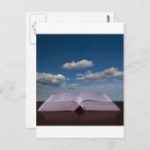 本を開けて下さい ポストカード (正面/裏面)