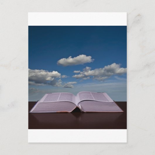 本を開けて下さい ポストカード (正面)