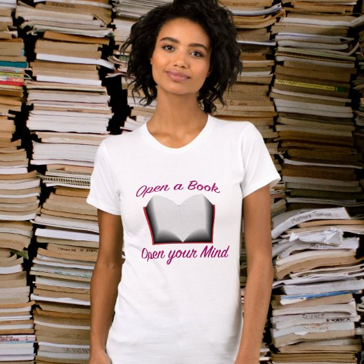 本を開け、心を開け Tシャツ