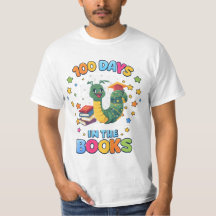 本を100日読んだよTシャツ