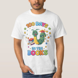 本を100日読んだよTシャツ Tシャツ