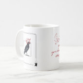 本インスパイアのマグ コーヒーマグカップ (正面左)