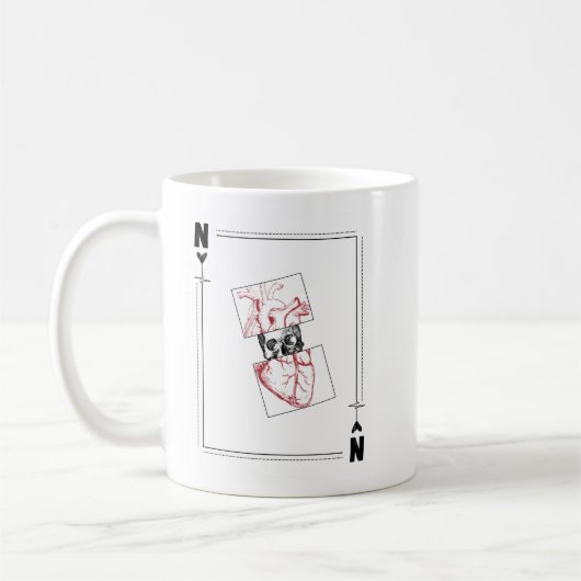 本インスパイアのマグ コーヒーマグカップ (左)