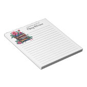 本エレガントの積み重ねバラ ノートパッド (アングル)