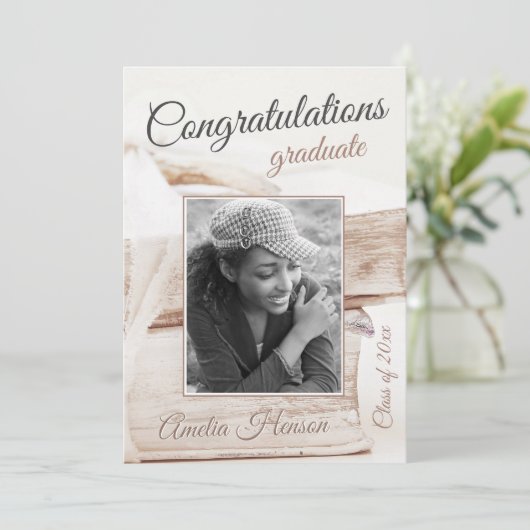 本エレガントスタックおめでとう大学院の写真 シーズンカード (スタンド正面)