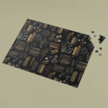 本エレガントデザイン- Dark Academia -ヴィンテージ本