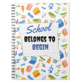 本エレガント書 ノートブック (正面)