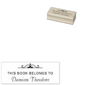 本カスタムは本の持ち主 ラバースタンプ (押印)