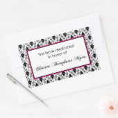 本カスタムプレート 長方形シール (封筒)