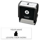 本カスタム恋人ギフト図書館の図書館 セルフインキングスタンプ (インサイチュ)