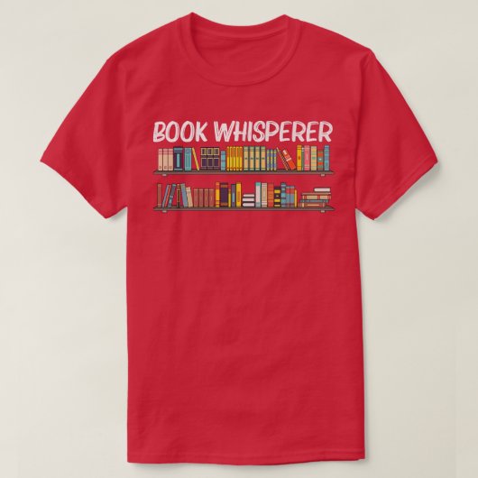 本カッコいいデザイン女子男性へ本虫読のボー Tシャツ (デザイン正面)
