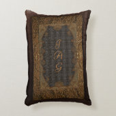 本カバ素朴ークッションレザー及びレース アクセントクッション (正面(垂直))