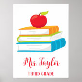 本カラフル書 ポスター (正面)