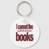 本キーチェーンがないと生きられない キーホルダー (裏面)