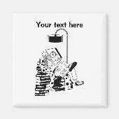 本ギークおたく マグネット (正面)