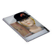 本クラシックと胸像 ノートブック (右側)