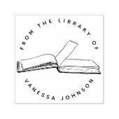 本クラシック名前をカスタムする セルフインキングスタンプ (デザイン)