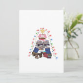 本クリスマスツリーと読者のためのライト。 招待状 (スタンド正面)