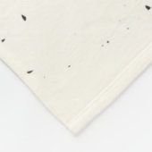 本コーヒーおよびあなたは私を幸せにさせます フリースブランケット (角)