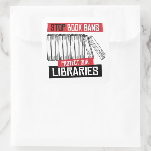 本ストップ禁止ラ保護イラリ スクエアシール (バッグ)